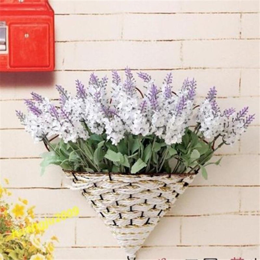 Hoa lavender lụa giả trang trí