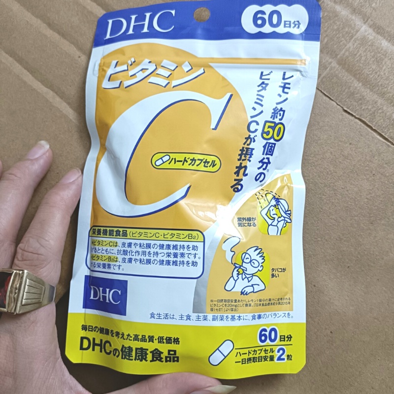 Viên Uống Trắng Da DHC Vitamin C 1000mg Nhật Bản Hỗ Trợ Làm Đẹp Da, Sáng Da, Giảm Mụn