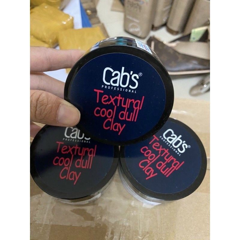 Sáp tạo kiểu Pomade Cab's Firrm Hold 80g - Tặng Lược