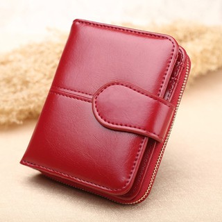 Ví cầm tay mini màu trơn cho nữ