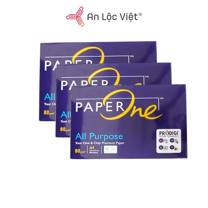 Giấy A4 PaperOne 70 gsm - 80gsm 500 tờ (1 ream)