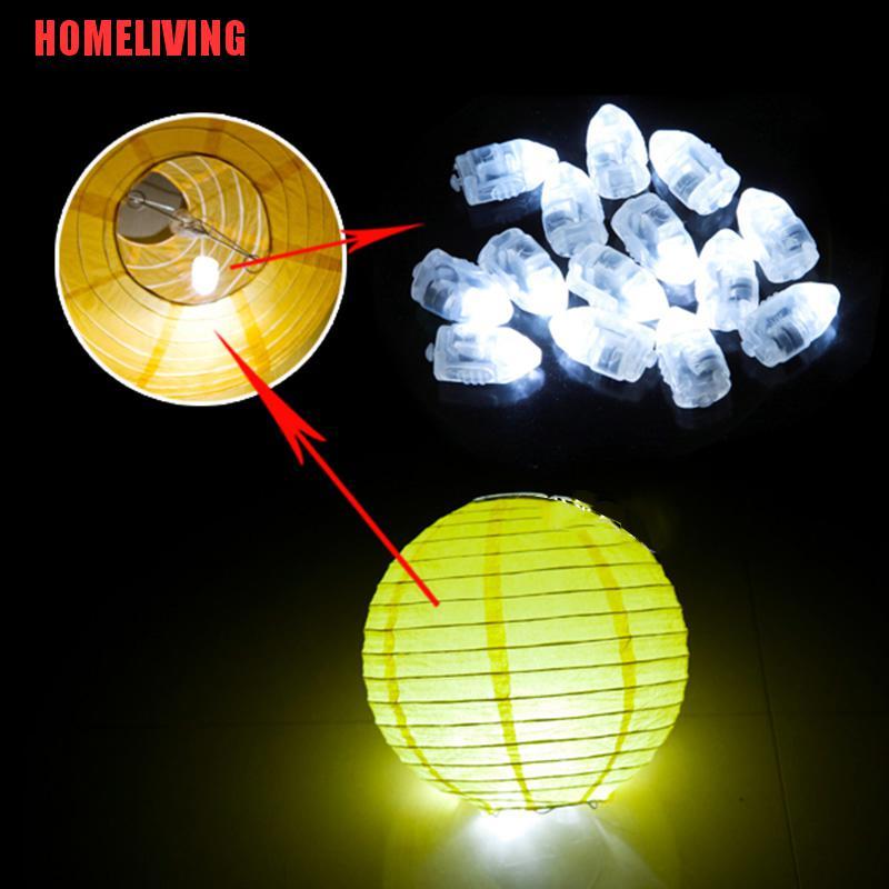 Bộ 10 Bóng Đèn LED Trắng Dùng Trang Trí Tiệc Cưới