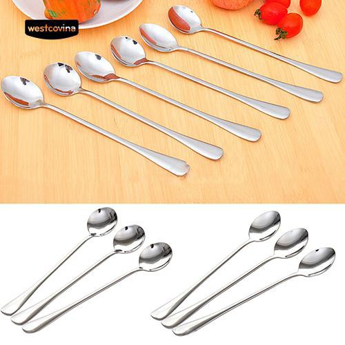 Muỗng Cà Phê Bằng Thép Không Gỉ Đầu Ly Kem