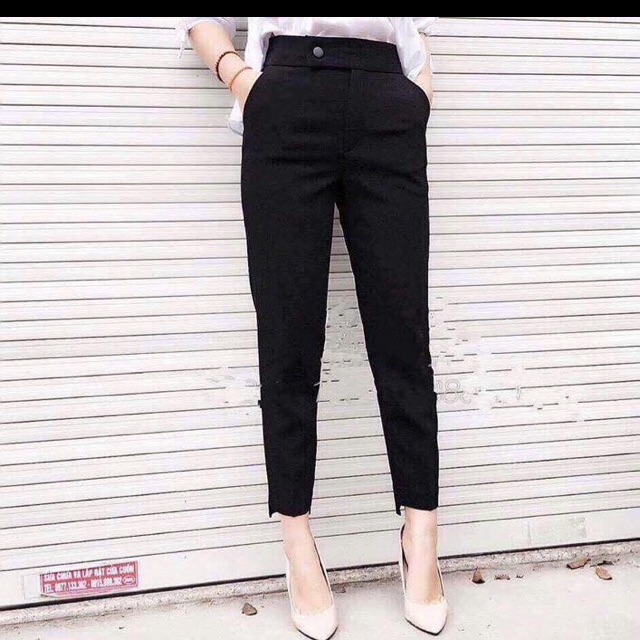 Quần baggy công sở