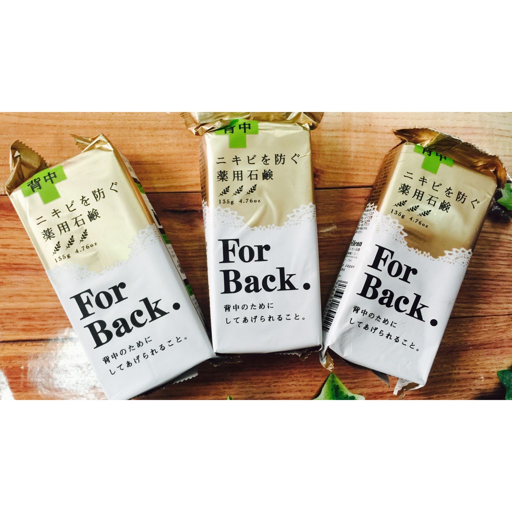 XÀ PHÒNG FOR BACK MEDICATED SOAP PELICAN NHẬT BẢN 135G