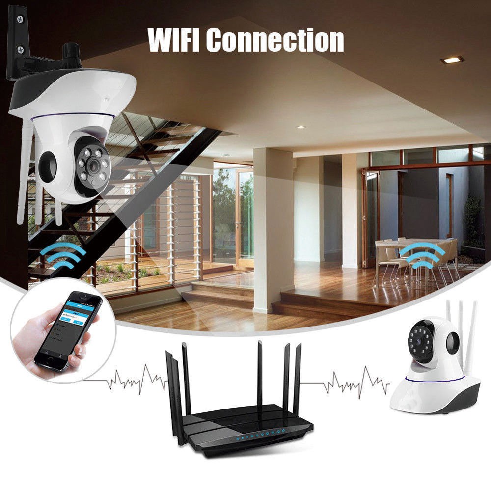 Camera Yoosee 3 râu Giám Sát Xoay 360 Độ 3.0MP Xem Đêm Có Màu + thẻ nhớ chuyên dụng camera 16GB 32GB Tùy chọn