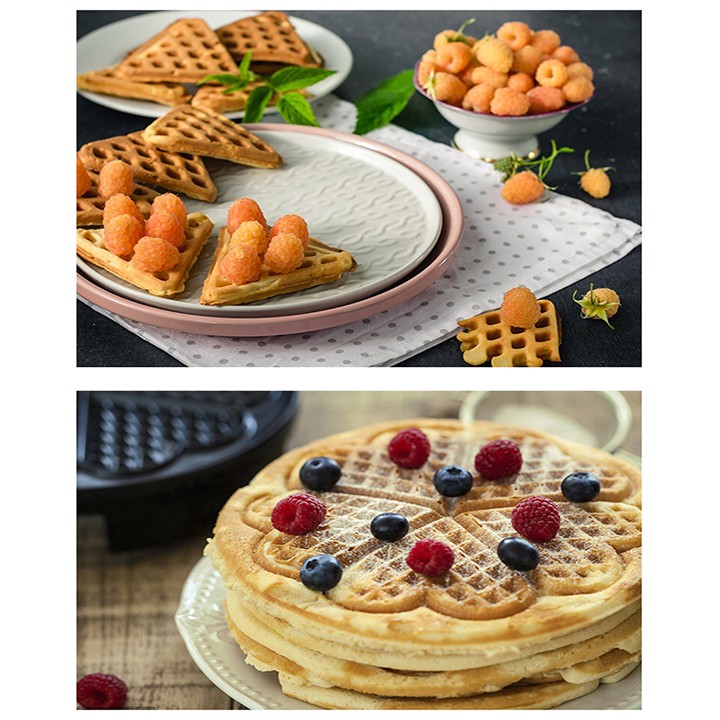 [Mã ELHADEV giảm 4% đơn 300K] Máy làm bánh Waffle, Nướng bánh kẹp tổ ong đơn Sokany