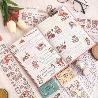 Sticker Trang Trí 39x6,5cm Nền Trắng