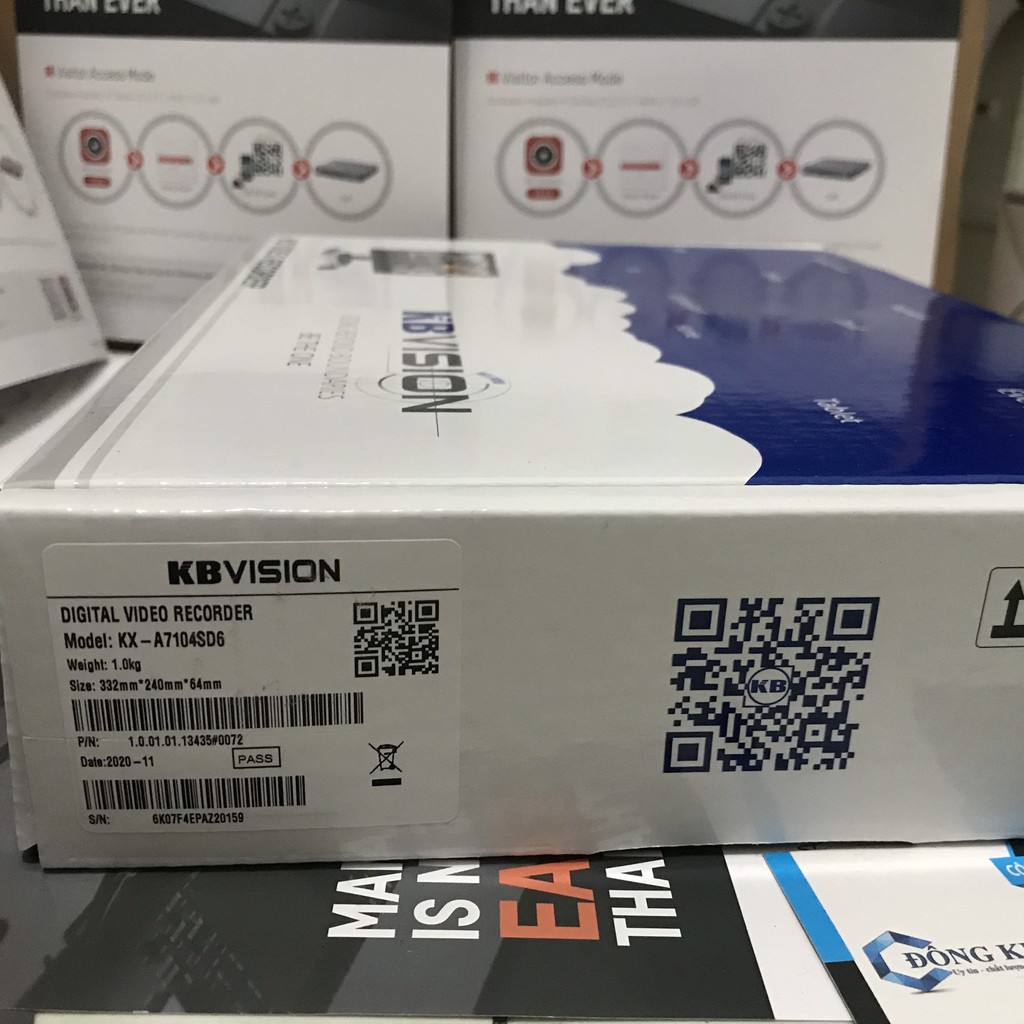 Đầu ghi hình 8 kênh 5 in 1 KBVISION KX-7108Ai Bảo Hành 24 Tháng