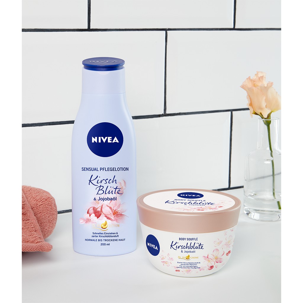 Dưỡng thể NIVEA Body Soufflé 200ML – Nội địa Đức