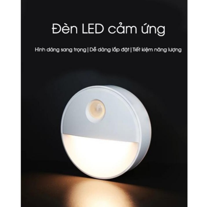 Đèn LED Cảm Ứng Sử Dụng Pin Tự Động Phát Sáng Khi Có Người Di Chuyển