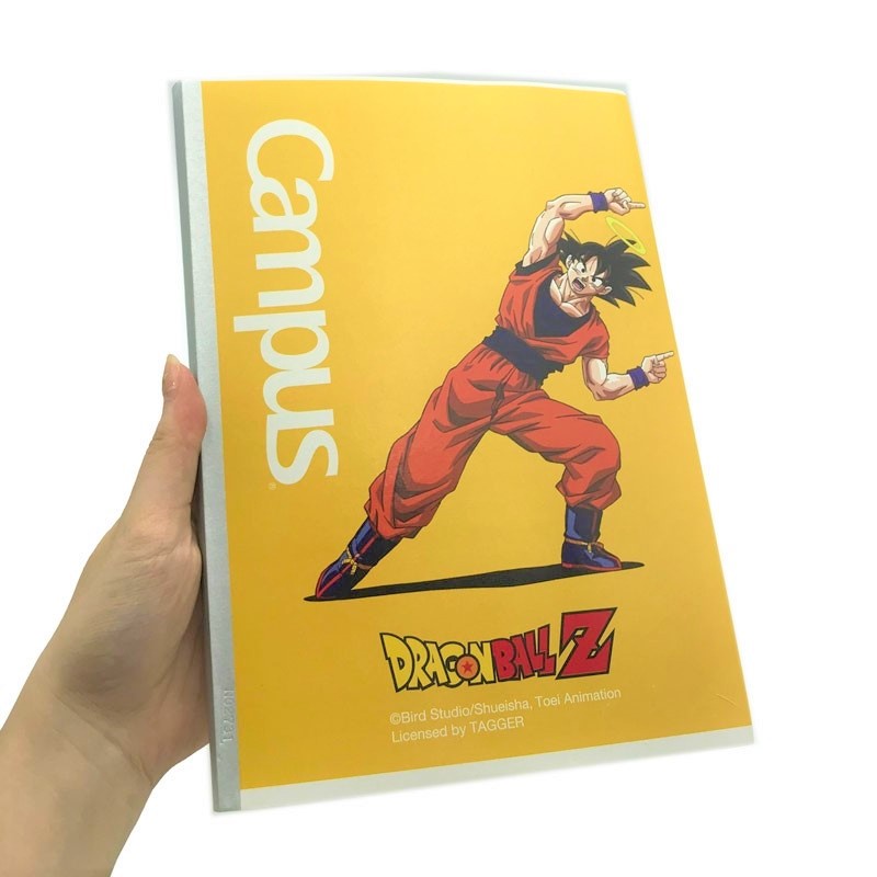 Vở Campus B5 Kẻ Ngang Có Chấm 200 Trang ĐL 70gsm NB-BDBF200 Dragon Ball Z - Fusion