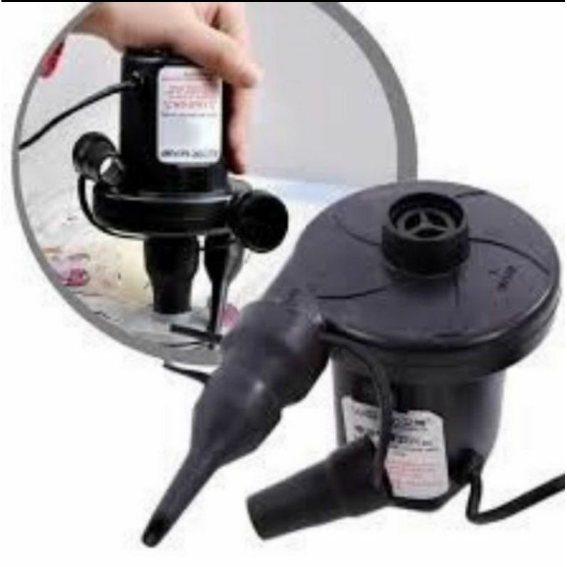 Bơm Điện 2 Chiều Thổi, Hút Chân Không Chuyên Dụng Để Bơm Phao Bơi, Ghế, Nệm Hơi
