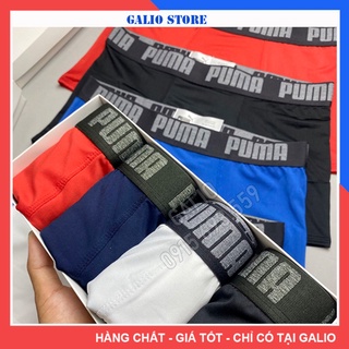 Quần lót nam Boxer thun lạnh Cotton, sịp đùi nam quần lót nam đùi co dãn 4 chiều - GALIO