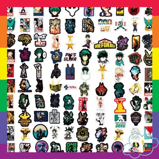 Combo 100 Sticker Hình My Hero Academia
