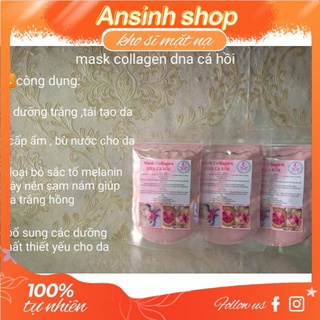 100g bột DNA cá hồi handmade dưỡng trắng &căng bóng da