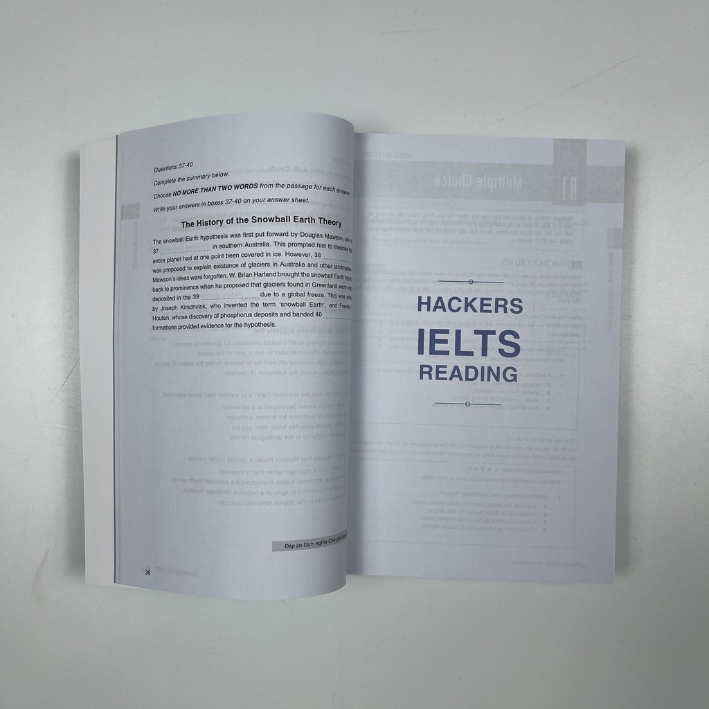 Sách - Hacker IELTS Reading