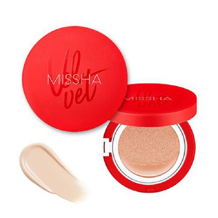 Phấn nước Missha Velvet Finish Cushion giúp che phủ hoàn hảo | BigBuy360 - bigbuy360.vn