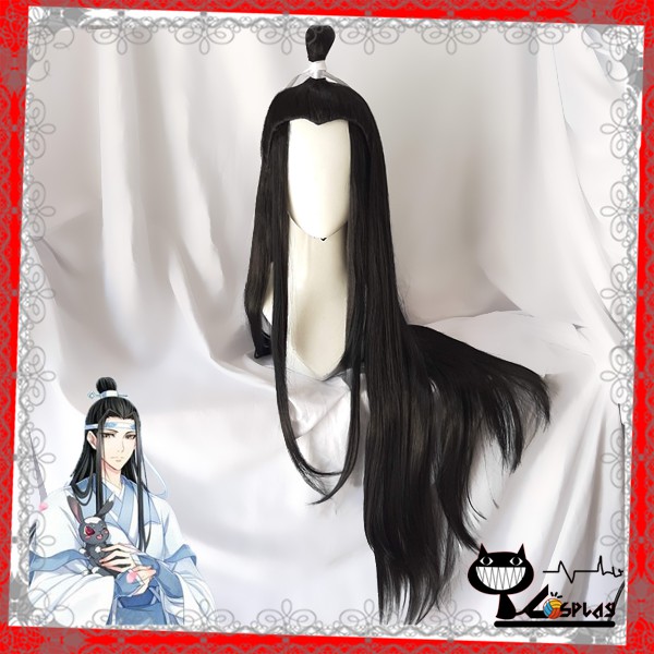 [sẵn] Wig/tóc giả cổ trang cosplay Hàm Quang Quân - Ma đạo tổ sư (Lam Trạm/Lam Vong Cơ) màu đen [Miu Cosplay]