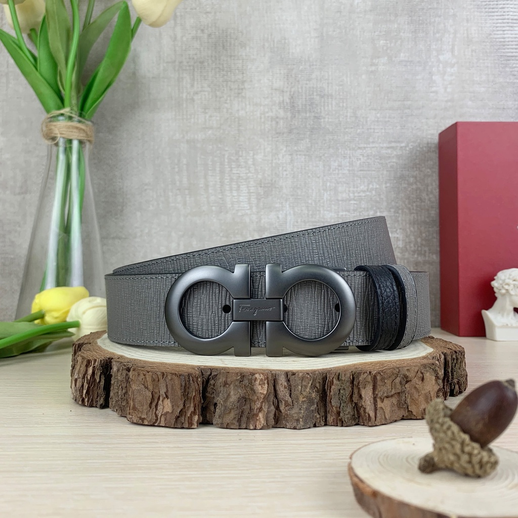 Thắt Lưng Ferragamo Reversible And Adjustable Gancini Belt