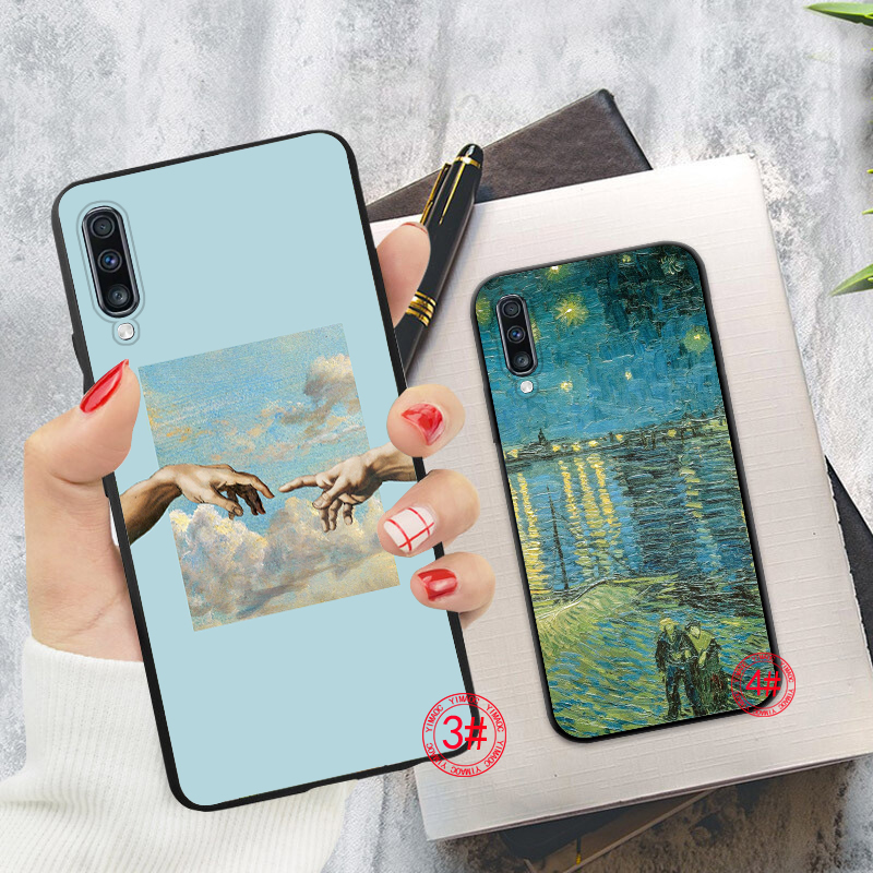 Ốp điện thoại mềm hình tranh vẽ Van Gogh cho Samsung A10S A20S A30S A40S A50S A70S A01 A11 A21 A41