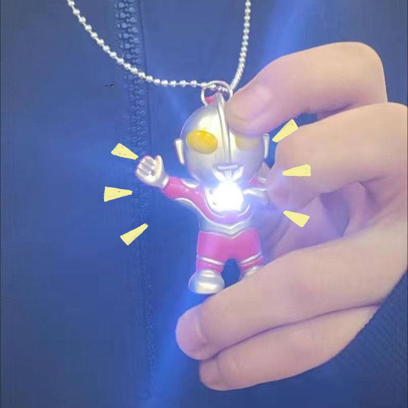 Mặt Vòng cổ Đồ Chơi Siêu Nhân Ultraman Sáng Tạo Có Âm Thanh Dành Cho Bé