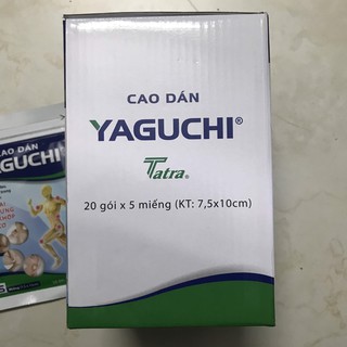 Hộp cao dán Yaguchi 20 gói