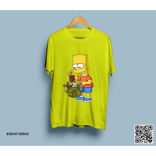Áo Thun - Gia Đình Simpson - Bart Simpson Cao Cấp
