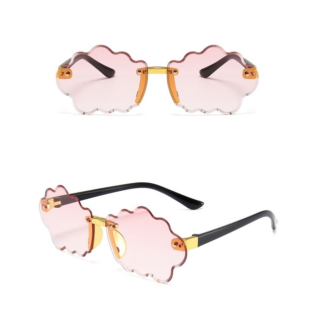 Kính Mát Gọng Đám Mây Màu Gradient Thời Trang Cho Bé