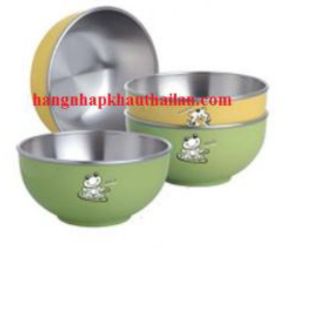Bát inox Zebra cho bé Thái lan