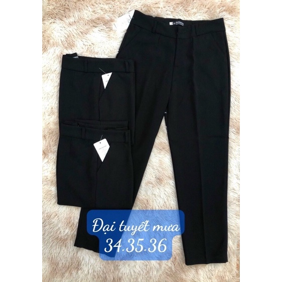 Quần tây size Đại vải tuyết mưa