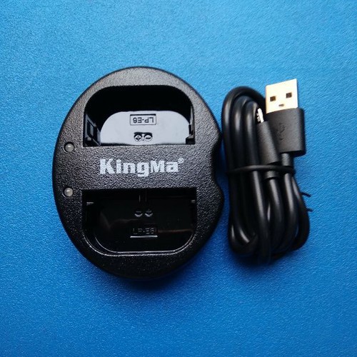 Sạc kingma LP-E6 cho máy ảnh canon 60D 70D, 80D 6D 6D II .v v