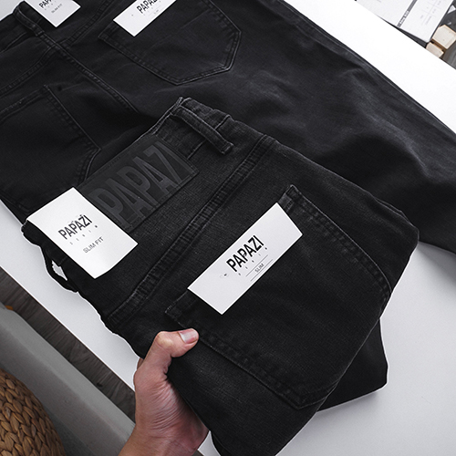 Quần Jean đen khói form Slimfit ôm vừa phải phối đẹp với mọi item đem đến vè ngoài phong cách - Thời trang nam PAPAZI | WebRaoVat - webraovat.net.vn