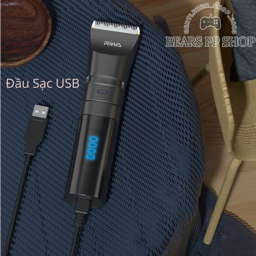 Tông Đơ Cắt Tóc Chuyên Nghiệp Cho Người Lớn Trẻ Em Riwa 6101 I Máy Bảo Hành Máy 3 Năm Il TĂNG Cửa Hàng
