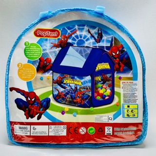 Lều banh cho bé hình siêu nhân nhện superman xe Mc Queen 7009