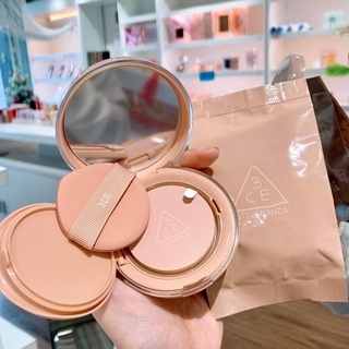[CHÍNH HÃNG 100%] PHẤN NƯỚC 3CE GLOW CUSHION PINK (KÈM LÕI)