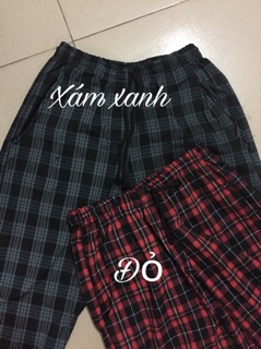 Quần caro plaid pants