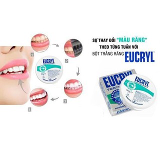 Bột Đánh Răng Tẩy Trắng Eucryl Toothpowder 50g