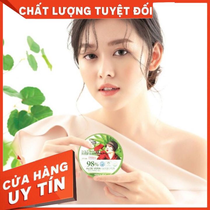 [Hàng chính hãng] Gel dưỡng da Nha Đam đa năng Beauskin 98% Aloe Vera gel 300ml - giúp cung cấp nước tăng cường độ ẩm