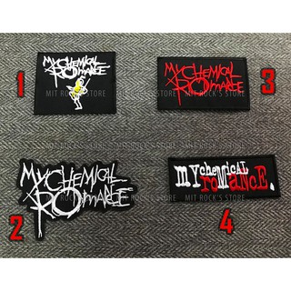 Patch My Chemical Romance - Hình ủi lên Quần, áo, ba lô, túi, nón…Hàng Thái Lan, đường chỉ may dày, xịn và đẹp.