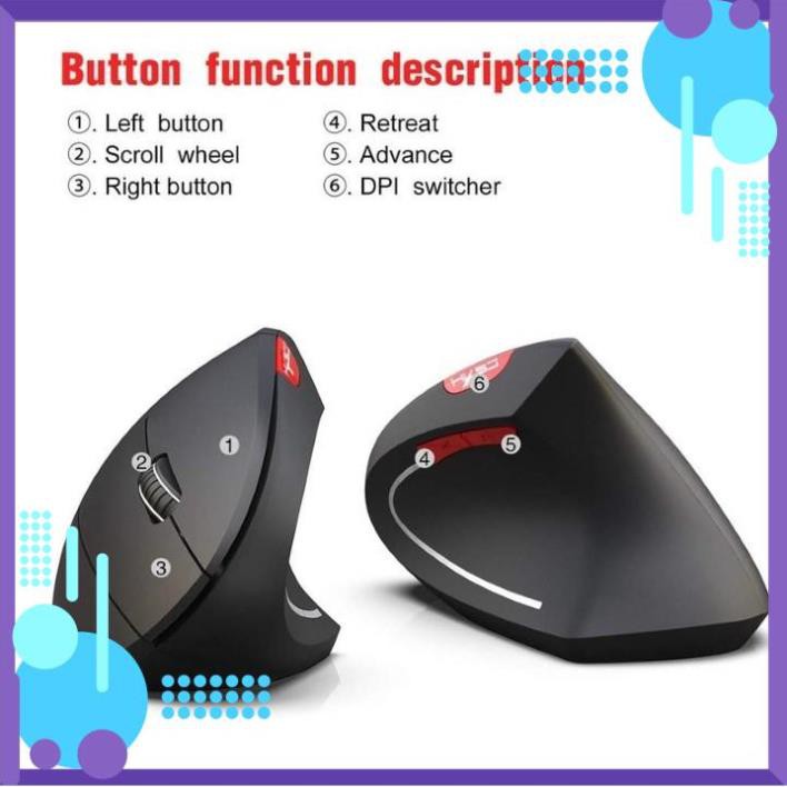 Mua ngay Chuột Gaming Bluetooth 3.0 Thế Hệ Mới HXSJ T29 - Chuột không dây máy tính chơi game [Giảm giá 5%]