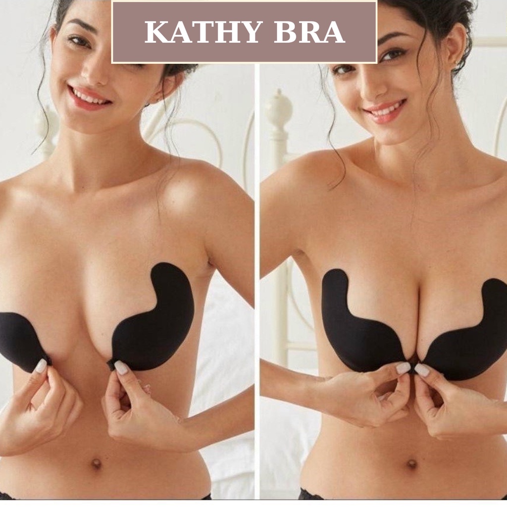 A64 Áo Bra Dán KATHY BRA Silicon Cài Trước Siêu Dính Nâng Ngực  Tạo Khe Dễ Dùng Dễ Điều Chỉnh Tiện Lợi