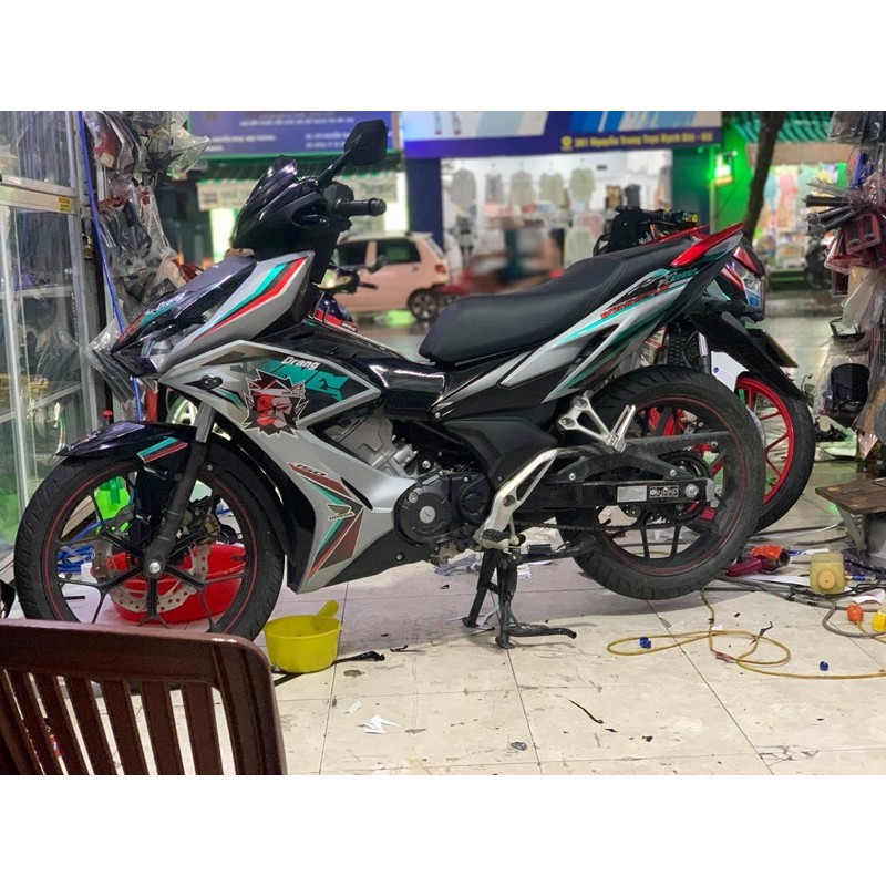 Tem rời Winner X bạc Kingdrang xanh đỏ