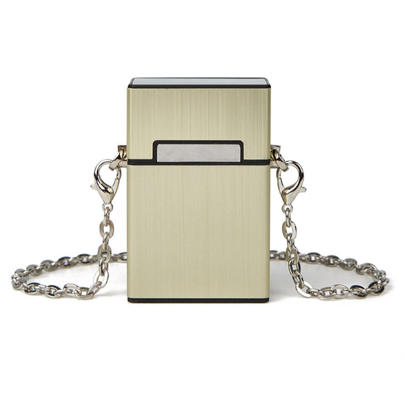 Túi Đeo Chéo Vai Hình Vỏ Sò Có Dây Xích Sáng Tạo Dành Cho Nữ