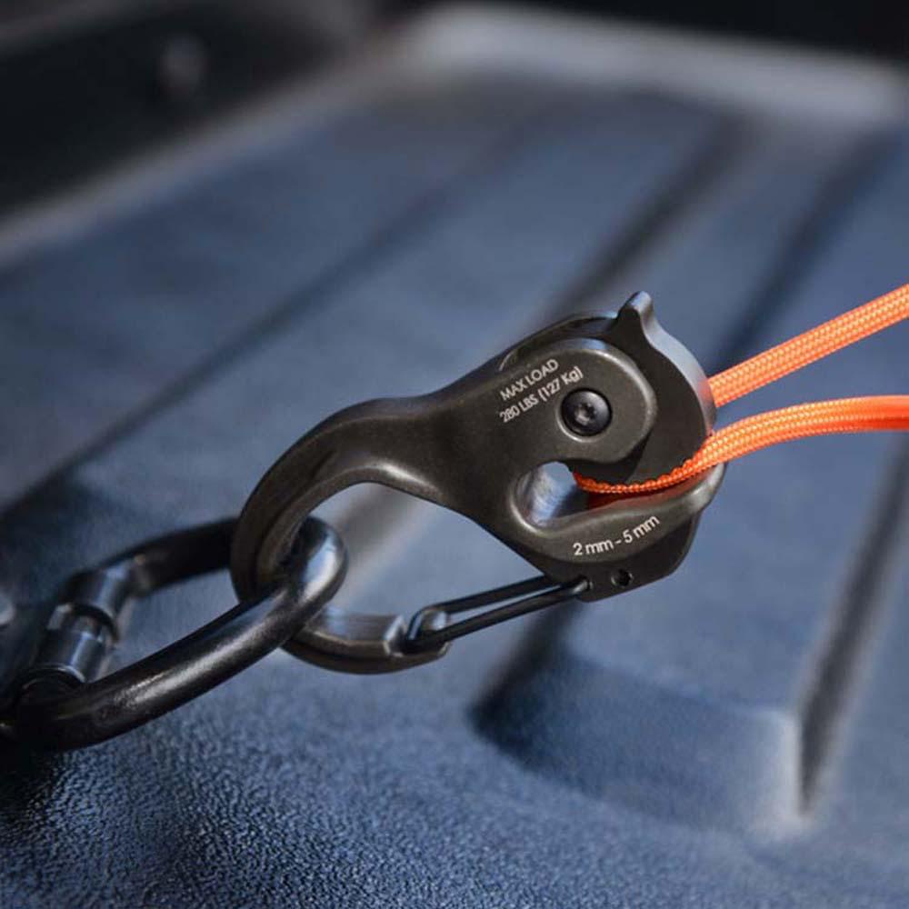 Danilo Khóa Dây Thừng Cố Định Tự Khóa Bằng Hợp Kim Nhôm Kèm Móc Kẹp Chống Gió Tiện Dụng