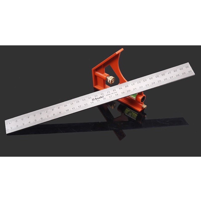 Thước Ê Ke Thuỷ 300mm ASAKI