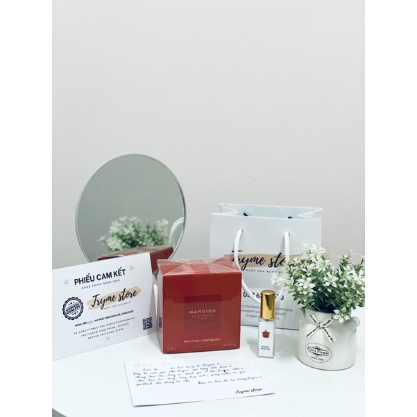 [Mẫu thử] Nước hoa chiết 5ml - nước hoa NAR.CISO ROUGE EDT | Thế Giới Skin Care
