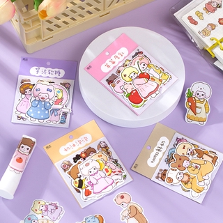 Hand-painted Cartoon Stickers DIY Decorative Stickers Diary Stickers
