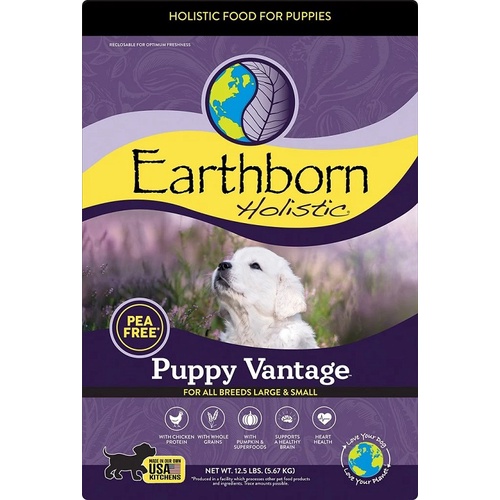 Thức ăn hạt cao cấp cho chó con &amp; chó mẹ Earthborn Puppy Vantage 2.5kg