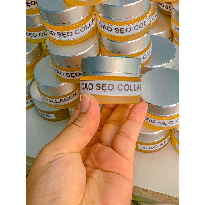 Cao gel sẹo colagen 10gr  làm đầy sẹo, đốt ruồi, té xe, bỏng bô